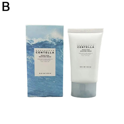 Centella Asiatica Skin Care Set Brightening Face Serum with Hyaluronic Acid Calming Toner Waterproof Sunscreen Moisturizing