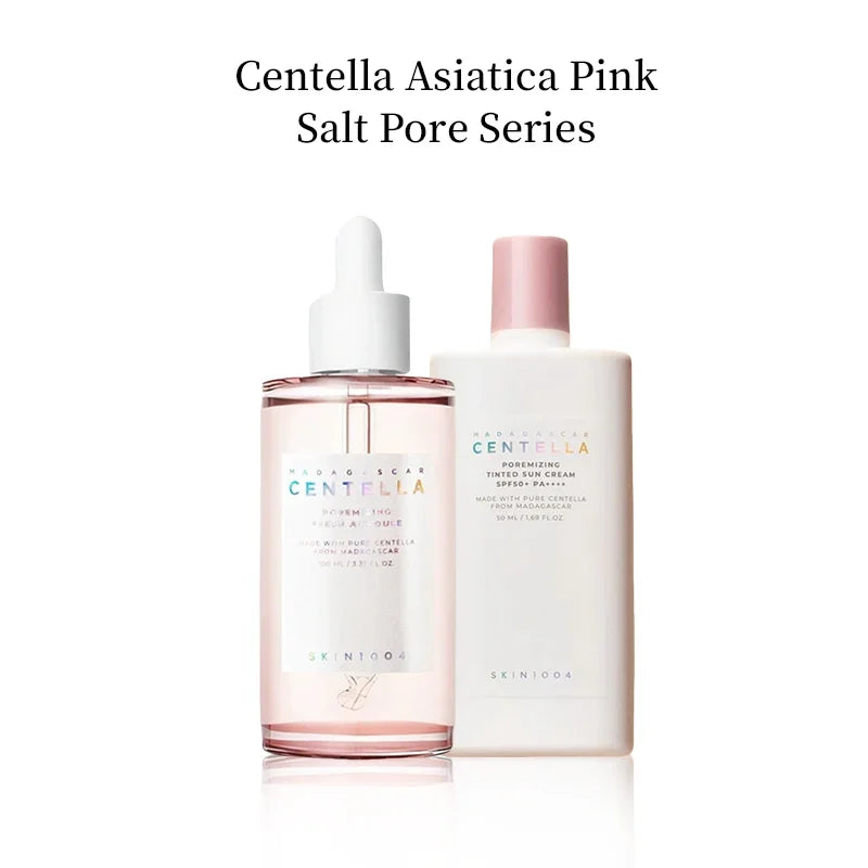Skin1004 Centella Asiatica Skin Care Korean Set Moisturizing Toner Essence Sunscreen Cleanser Makeup Remover Oil Essence